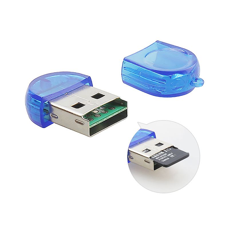 Card/TF oro TOOGOO Adattatore per lettore di schede di memoria USB in alluminio USB 2.0 per adattatore per scheda Micro Card/TF oro TOOGOO Adattatore per lettore di schede di memoria USB in alluminio USB 2.0 per adattatore per scheda Micro