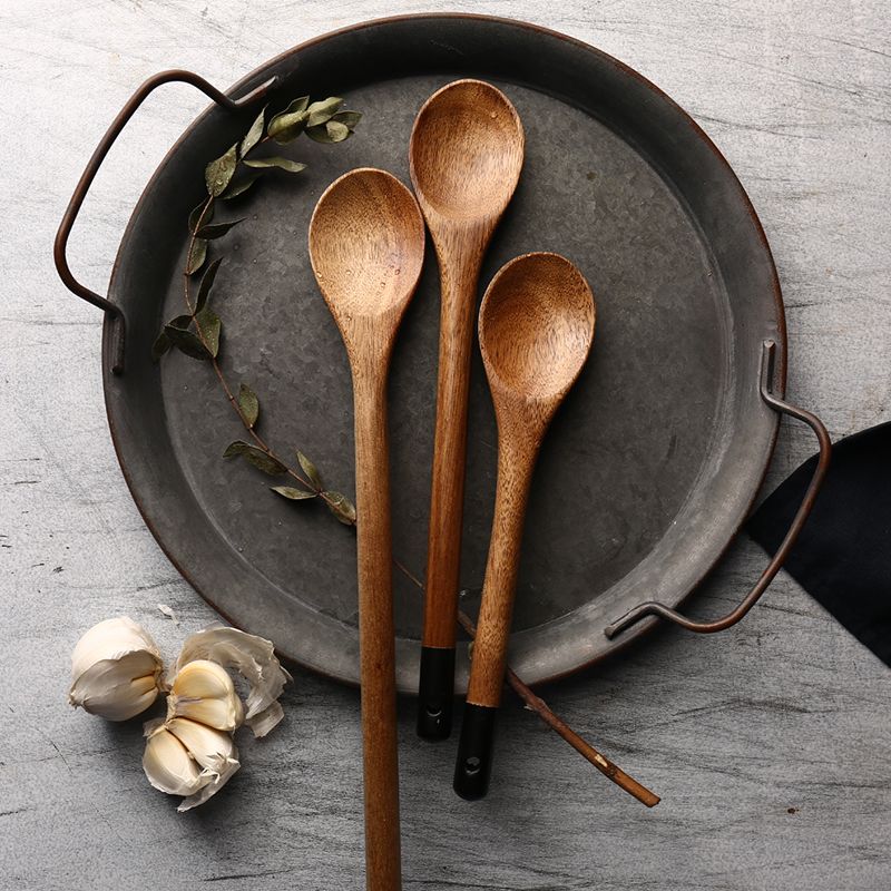 2018 Long Handle Wood Salad Spatula Natural Without Lacquer 2018 Long Handle Wood Salad Spatula Natural Without Lacquer Household Stirrer Stir Fry Vegetable Spoon Taste Dishwasher Disinfectant Cabin From