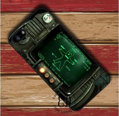 Free Shipping Mobile Phone Pipboy 3000 Fall Out Hard Back Cover Case For Iphone 4s 5 5s Se 5c 6 6s 7 8 Plus X Samsung Note 8 S9 Plus Cover