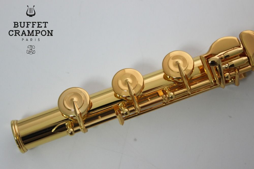 2021 New Buffet SERIRSII Brand Flute 17 Holes C Tone Open Gold Plated