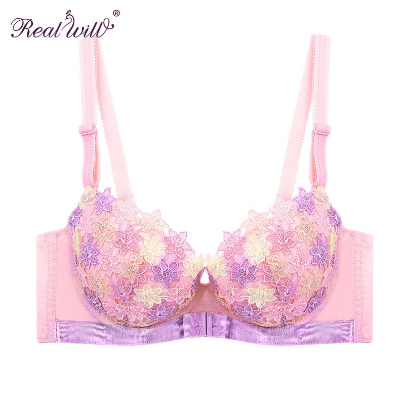 Grosshandel Realwill Romantische Blumenstickerei Bh Dunne Cup Ungepolsterte Spitzen Bhs Fur Frauen Charming Love Natur Design Von Hfashions 18 55 Auf De Dhgate Com Dhgate