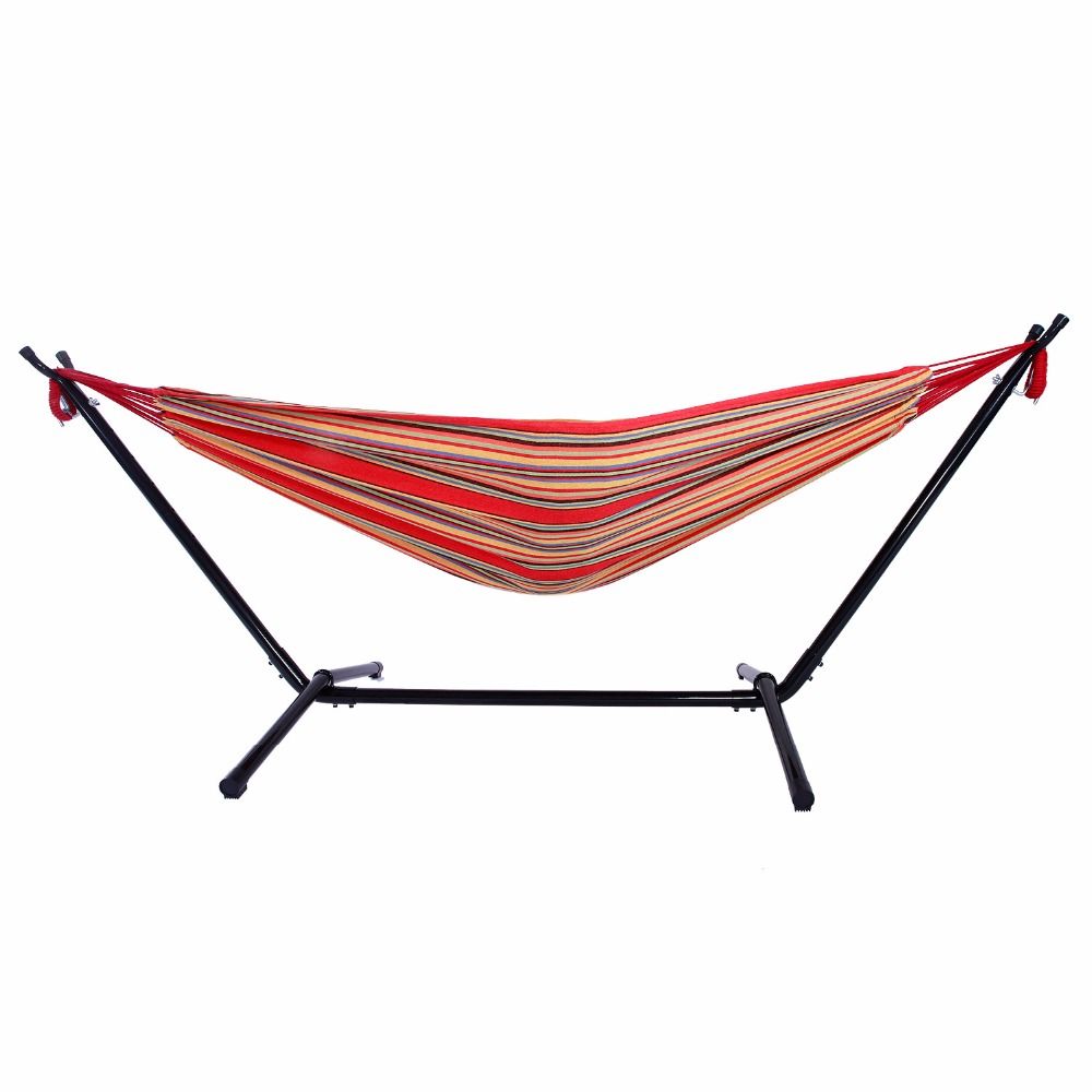 2019 Outdoor Portable Hammock Set With Metal Stand Drop From 2019 Outdoor Portable Hammock Set With Metal Stand Drop From Tribull 87 34 Dhgate Com