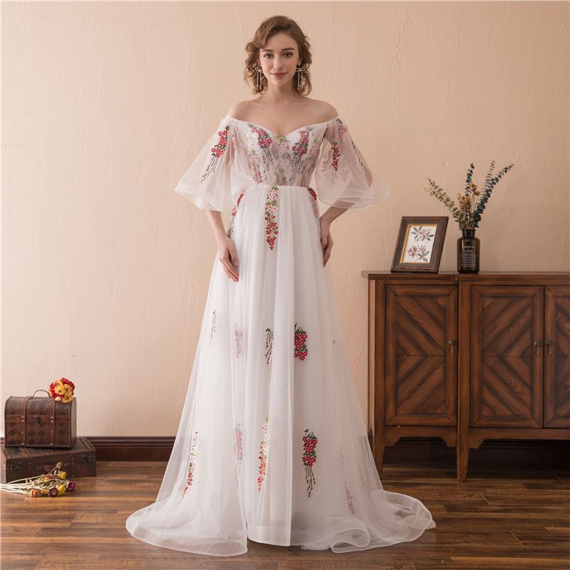 Long Sleeve Prom Dresses Corset
