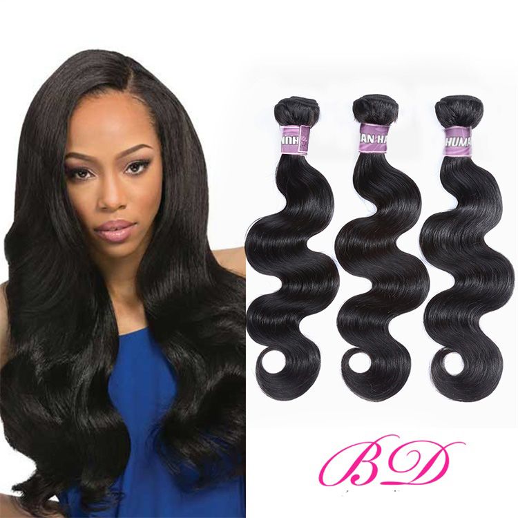 Bd Hair Brazilian Body Wave Straight Loose Wave Human Hair Bundles