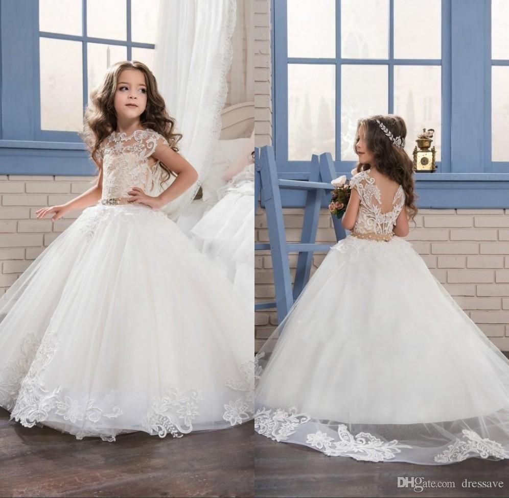angel flower girl dresses