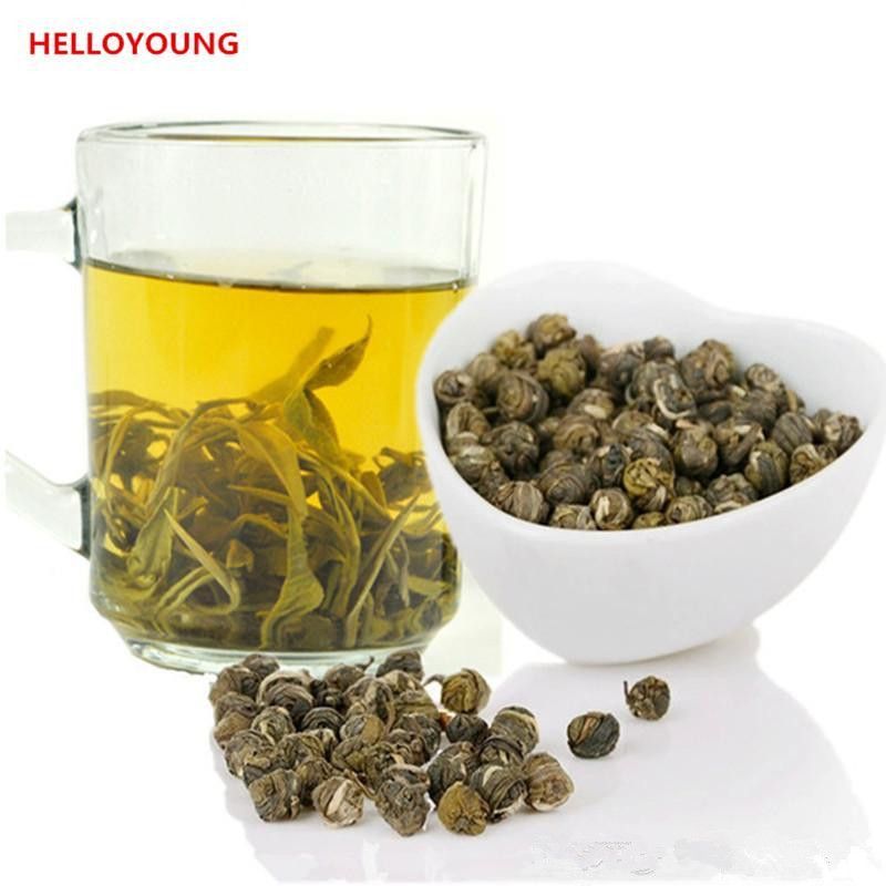 2019 100g Chinese Natural Organic Green Tea Premium Jasmine Pearl Raw