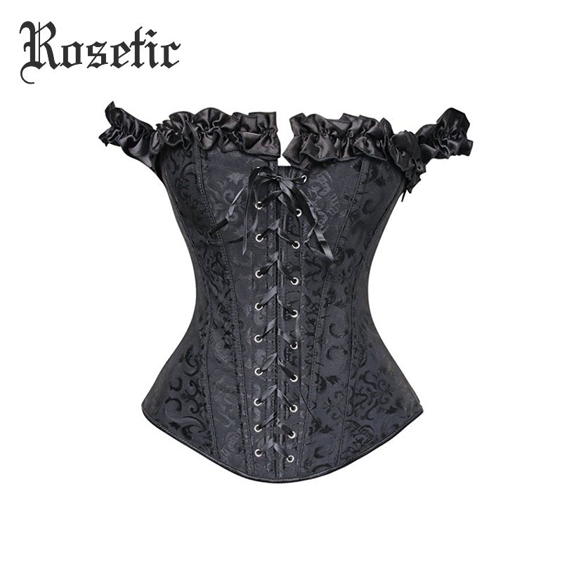 rosetic bustier corsets women