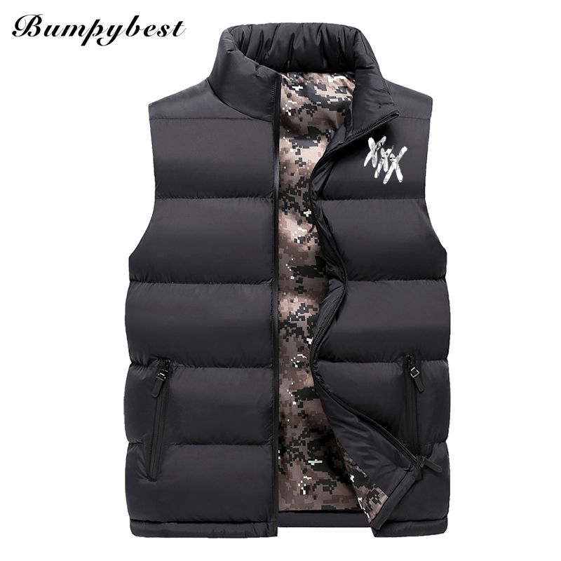 Bumpybeast Mode Sleeveless XXXTentacion Jacke 2018 Männer Verdickung Baumwolle Weste Warme Weste Winter Weste Männer Windjacke 8XL Bumpybeast Mode Sleeveless XXXTentacion Jacke 2018 Männer Verdickung Baumwolle Weste Warme Weste Winter Weste Männer Windjacke 8XL