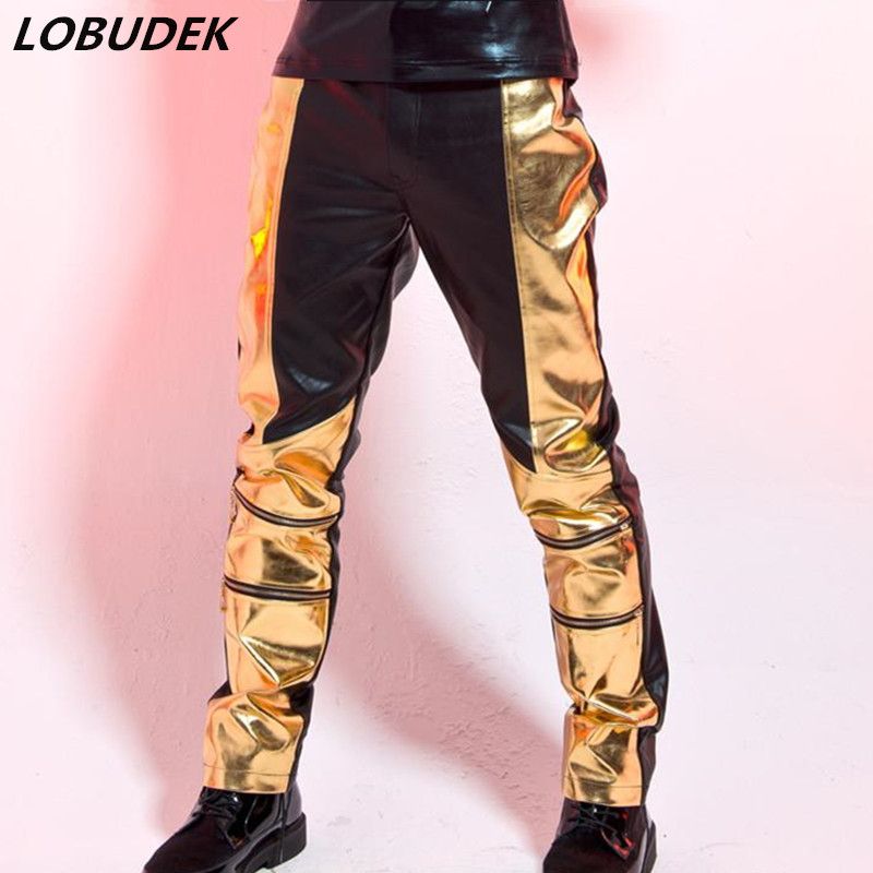 boss black and gold joggers