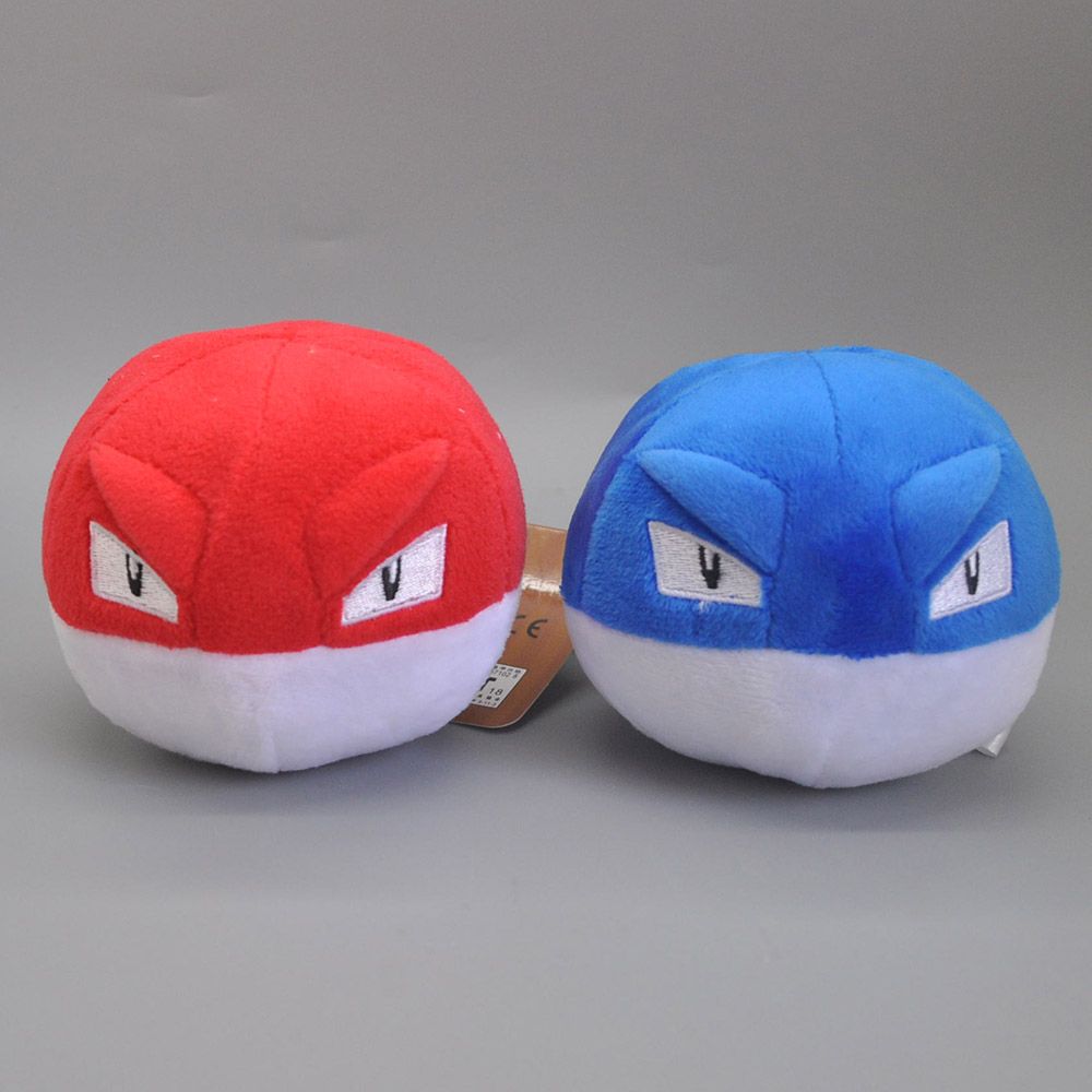 2019 Top New 2 Styles 3 8CM Voltorb Plush Doll Anime Collectible