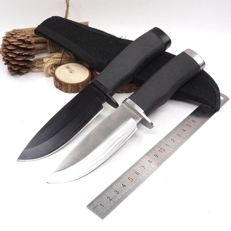 gloeilamp Vaardigheid klauw Fixed Blade Hunting Knives Tactical Knife Outdoor Camping Tool 420 Blade  Rubber Handle Small Straight Survival Knife Multi EDC Tool From Whitney330,  $1.69 | DHgate.Com