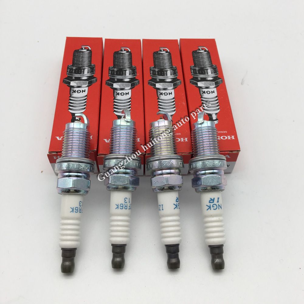 2020 Set 4 Iridium Spark Plug 9807B 56A7W IZFR6K13 For Honda 2007 2013