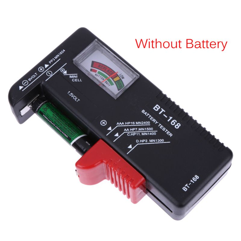 Testeur de Batterie Universel AA AAA C D 9V Bouton Cellule Checker Testeur Volt hot