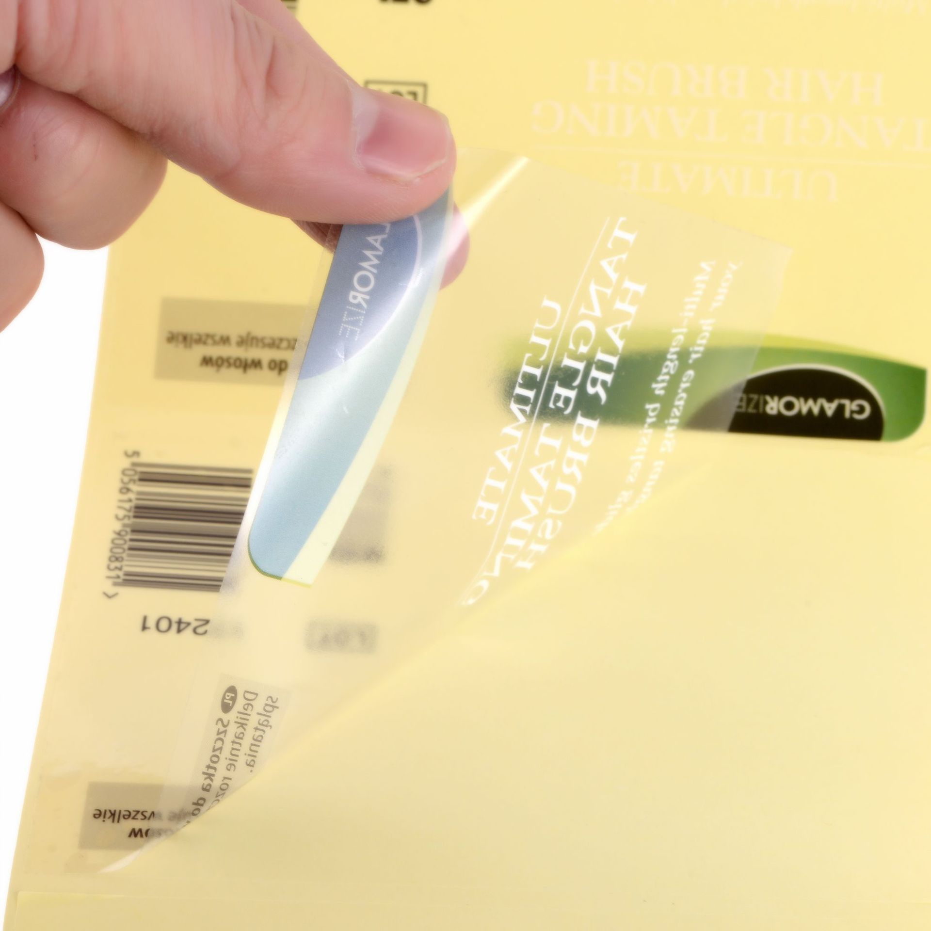 clear waterproof labels for laser printer