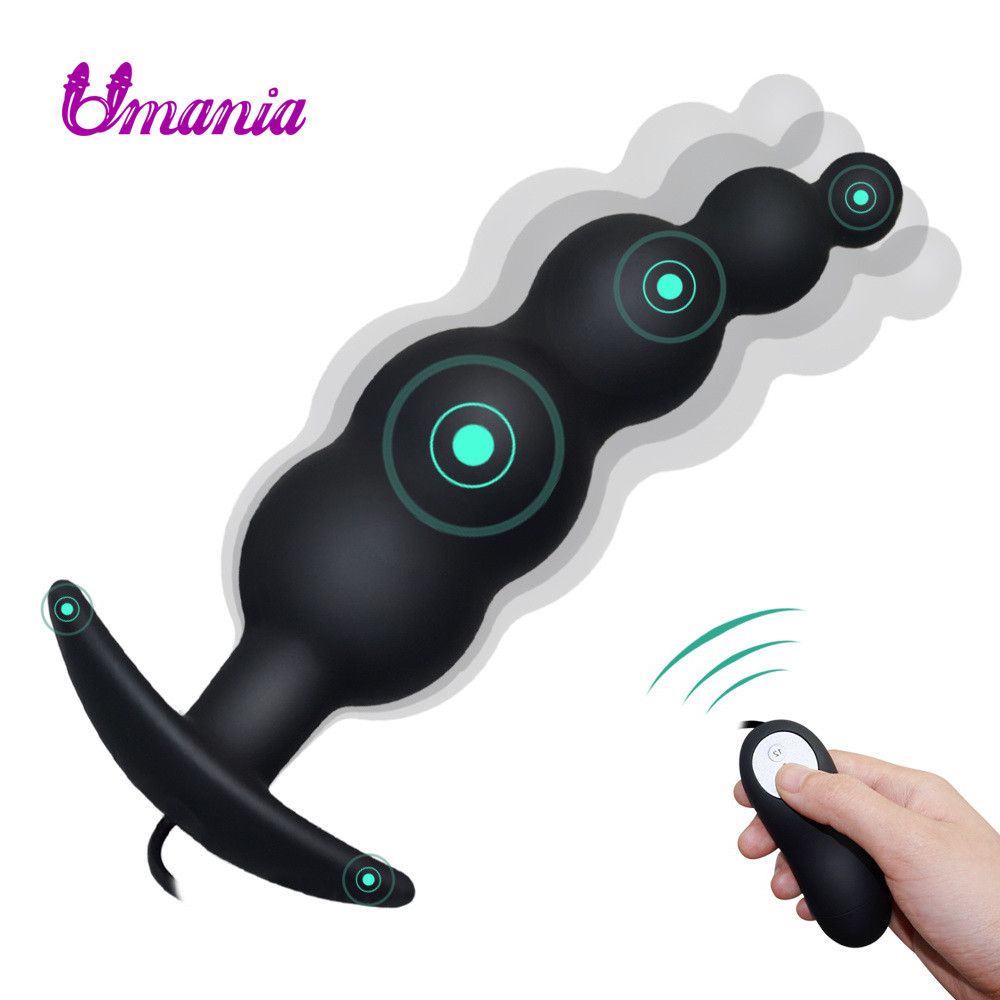 Anal Vibrator Silicone Prostate Massager Anal Sex Toys For