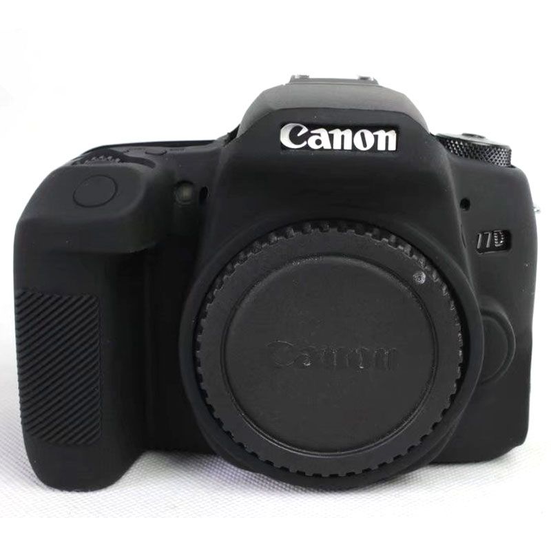 high quality colorful silicone camera cover for canon eos 77d soft