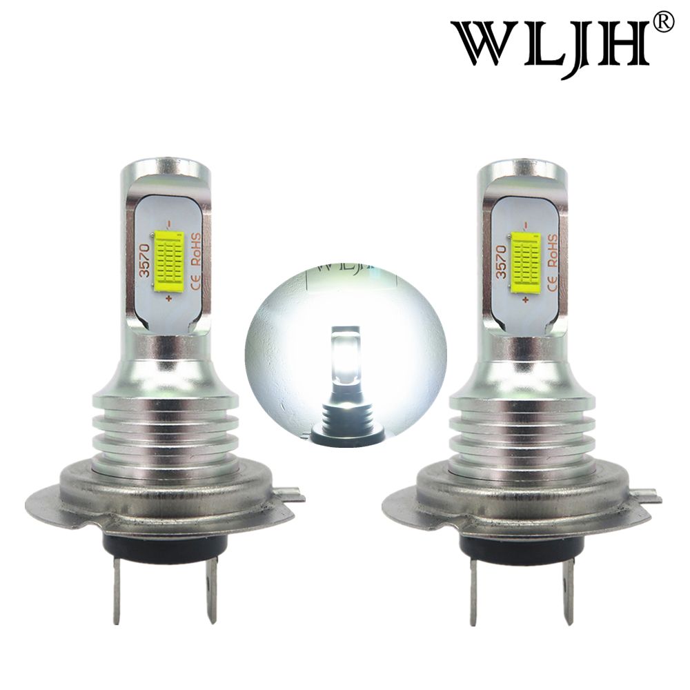 Acquista Wljh Canbus Led H7 Fendinebbia Lampadina Auto