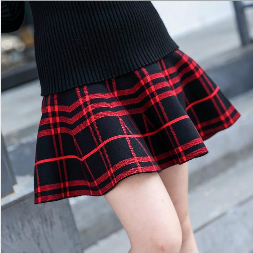 red skirt baby girl