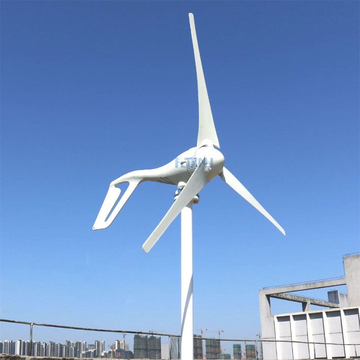 New 400w Wind Generator 12v 24v 48v Wind Turbine With 3 ...