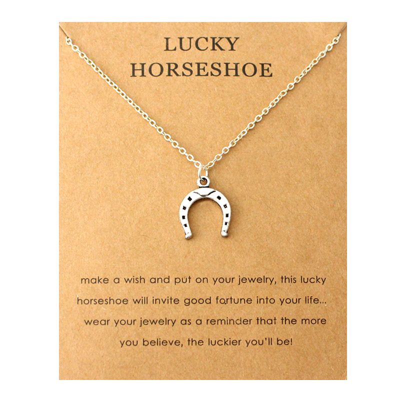 Whole Lucky Horseshoe Wish Bone Wishbone Elephant Pendants Whole Lucky Horseshoe Wish Bone Wishbone Elephant Pendants Necklaces Birds Infinity Silver Chain Women Men Uni Fashion Jewelry Pendant Uk