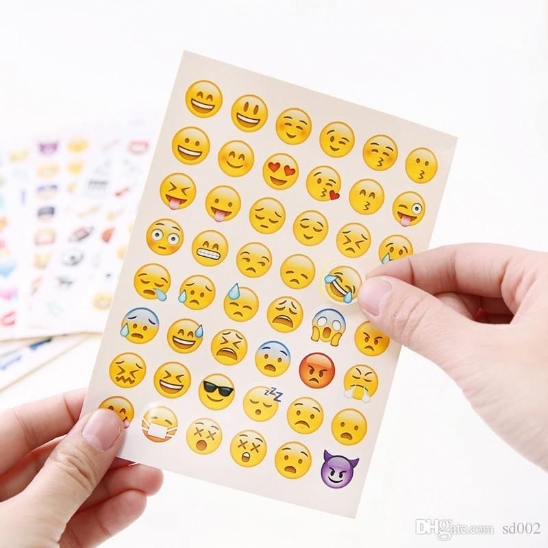 STICKER //AUTOCOLLANT OU TRANSFERT TEXTILE EMOJI EMOTICON