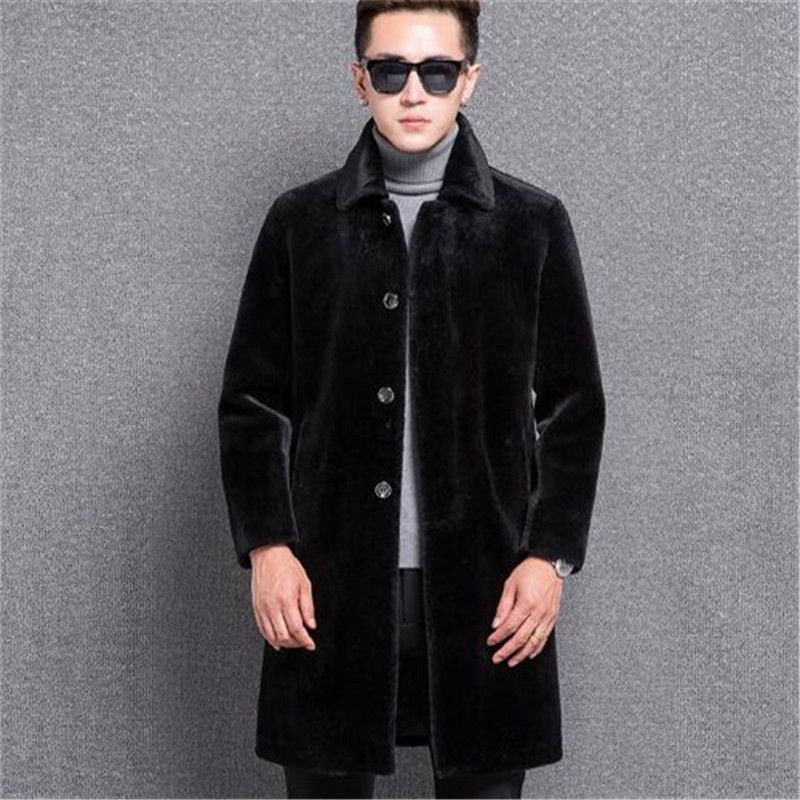 New Uomo Abbigliamento 2018 Inverno Tosatura Pecore Fashion Acquista wxESZzFpnp