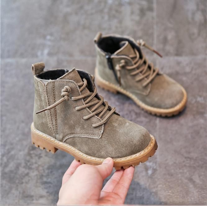 Cuir Fille Martin 37 S Et En Chaussures Enfants Neige 2019 De 23 Garçon Bébé Automne Coton Hiver Bottes 5ulTJ3FK1c