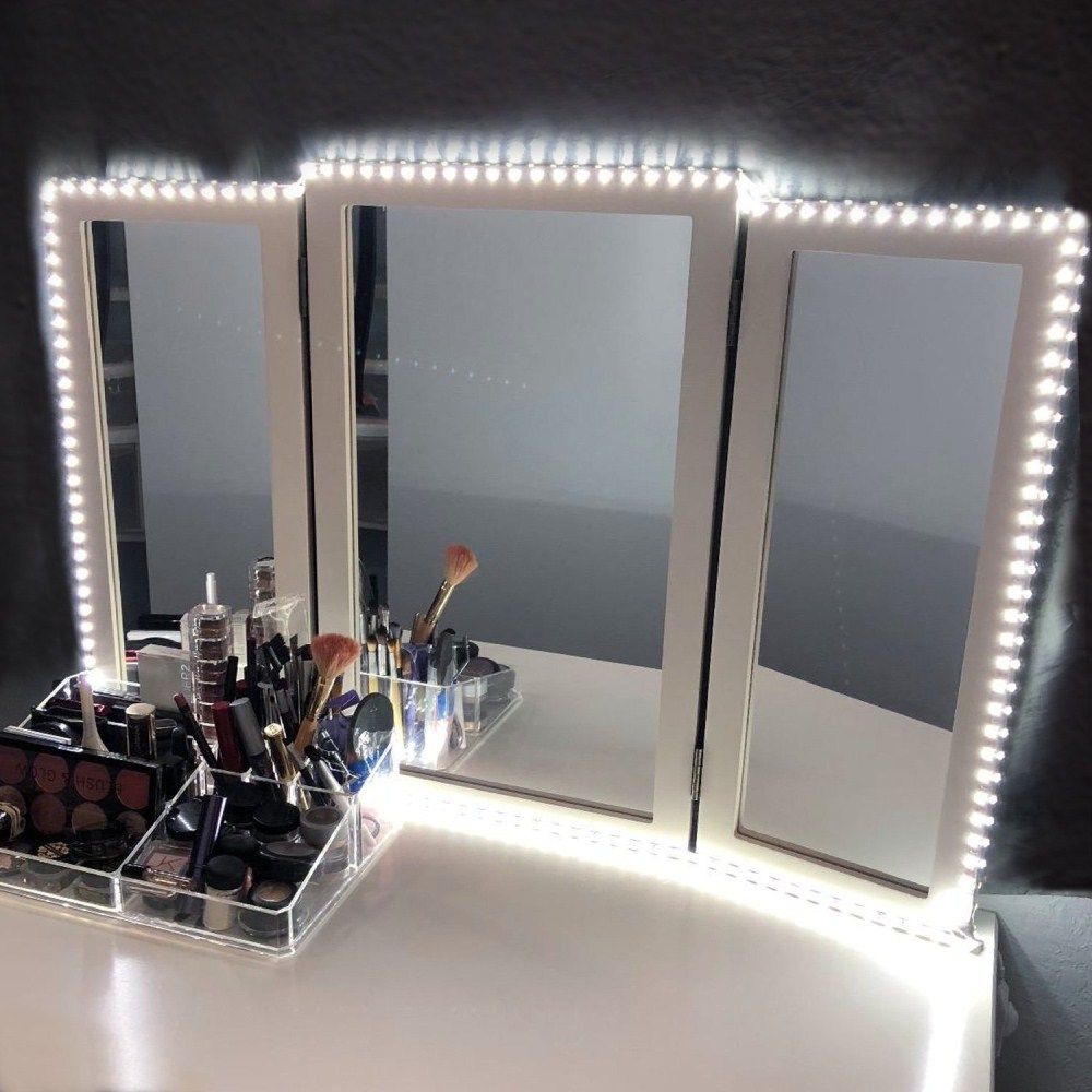 Led Vanity Mirror Lights LED Strip Kit 13ft/4M 240 LEDs Makeup Vanity