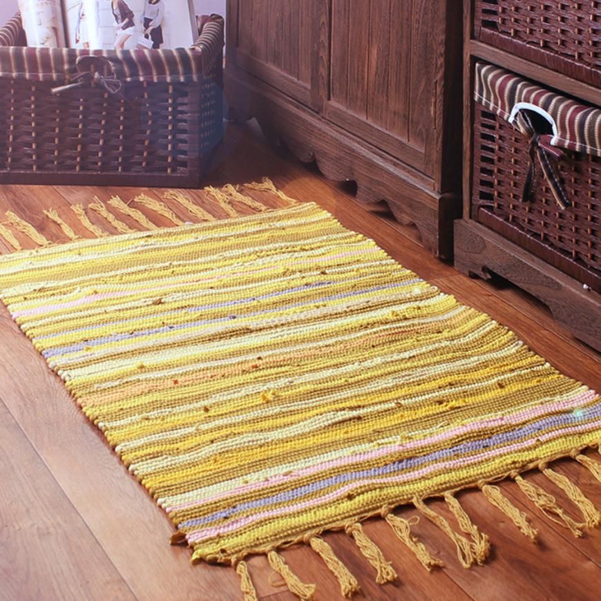 Fashion Area Rugs Terranean Style Cotton Kitchen Oblong Shape Fashion Area Rugs Terranean Style Cotton Kitchen Oblong Shape Multi Usage 2018 New Badroom Set Carpet Floor Mats Decor Sunbrella Patio Cushions