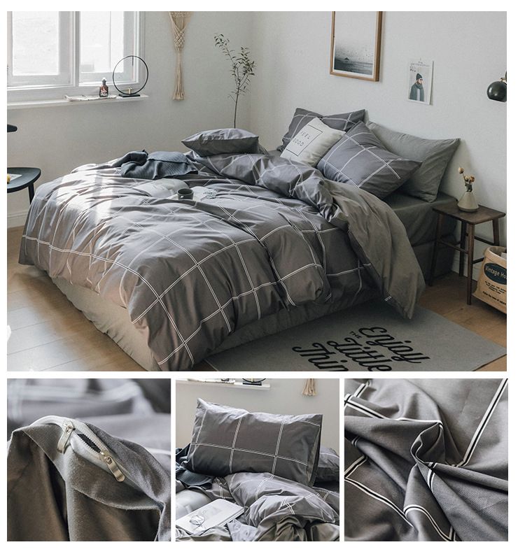Whole 3 Deisgns Brief Pattern Us Size Cotton Twin King Whole 3 Deisgns Brief Pattern Us Size Cotton Twin King Bedding Sets Bed Sheets Queen Comforter Set Black