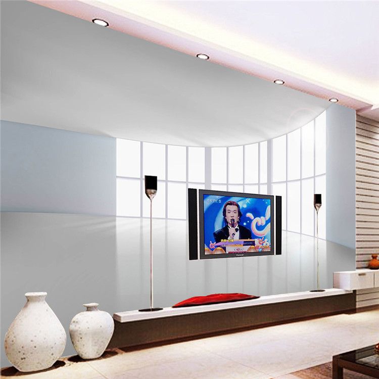 Grosshandel Benutzerdefinierte Grosse Moderne Minimalistische 3d Abstrakte Raum Expansion Home Dekor Wand Malerei Kunst Wohnzimmer Fernsehhintergrundtapete Tapete Von Fumei168 14 38 Auf De Dhgate Com Dhgate
