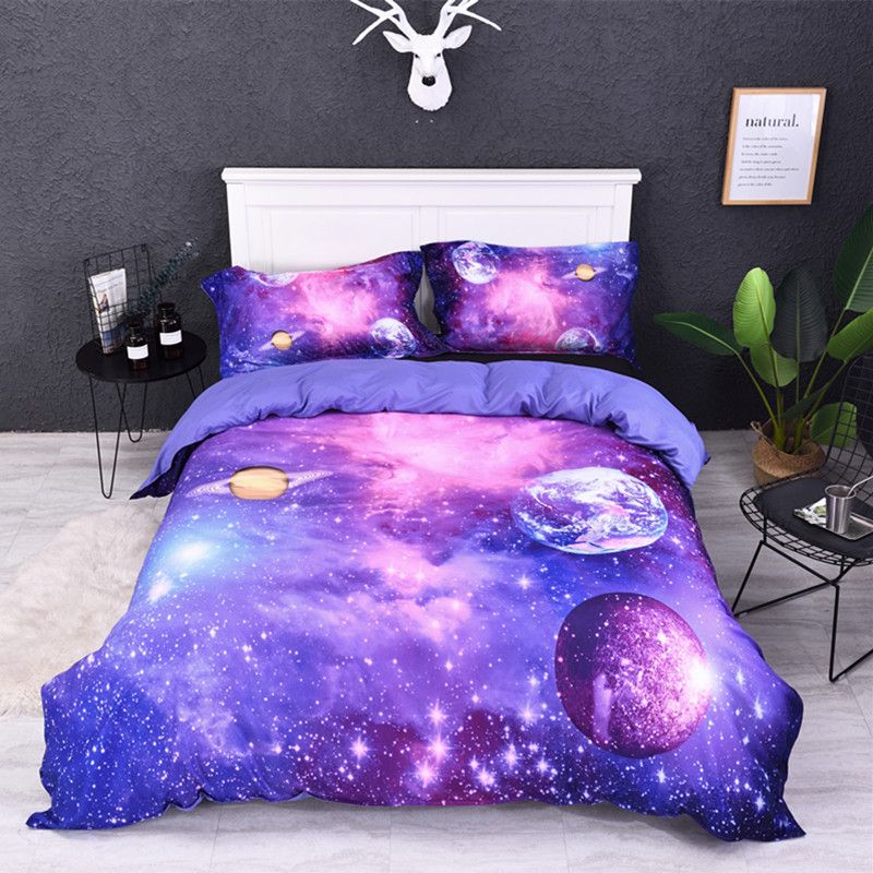 Fanaijia Galaxy Bedding Sets King Size 3d Starry Sky Duvet Cover Set Fanaijia Galaxy Bedding Sets King Size 3d Starry Sky Duvet Cover Set With Pillow Case Twin Bedline Bed Sizes Veratex From
