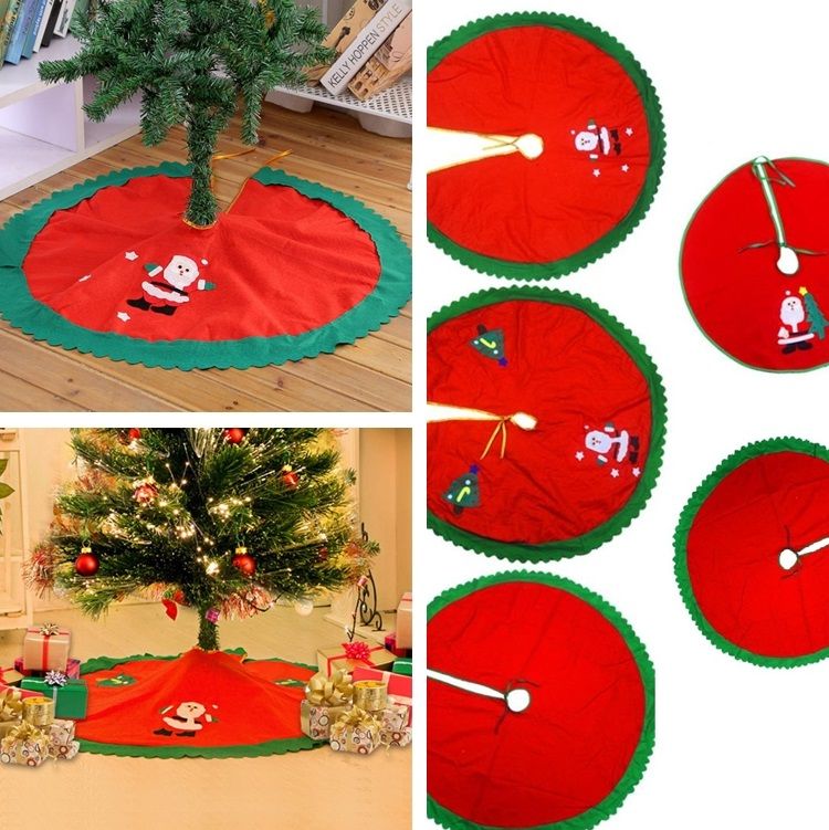 Wholesale Christmas Tree Skirt 60cm, 90cm Nonwoven Fabrictree Skirt Wholesale Christmas Tree Skirt 60cm, 90cm Nonwoven Fabrictree Skirt Christmas Tree Decoration Christmas Decorations I428 Christmas Lawn Ornaments Christmas ... - Wholesale Christmas Tree Skirt 60cm, 90cm Nonwoven Fabrictree Skirt