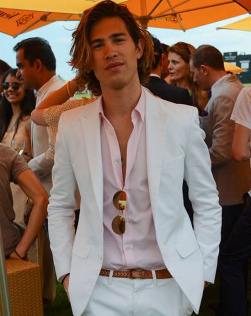 white summer jacket mens