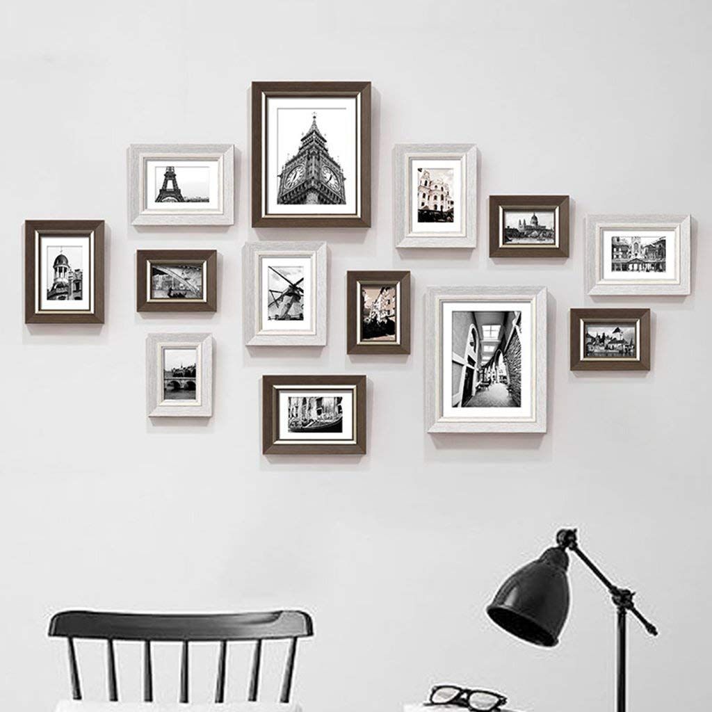 2019 Photo Frame Wall Gallery Kit Includes Perfect Hanging 2019 Photo Frame Wall Gallery Kit Includes Perfect Hanging Template Frames Art Painting Core For Bedroom Living Room Kitche From