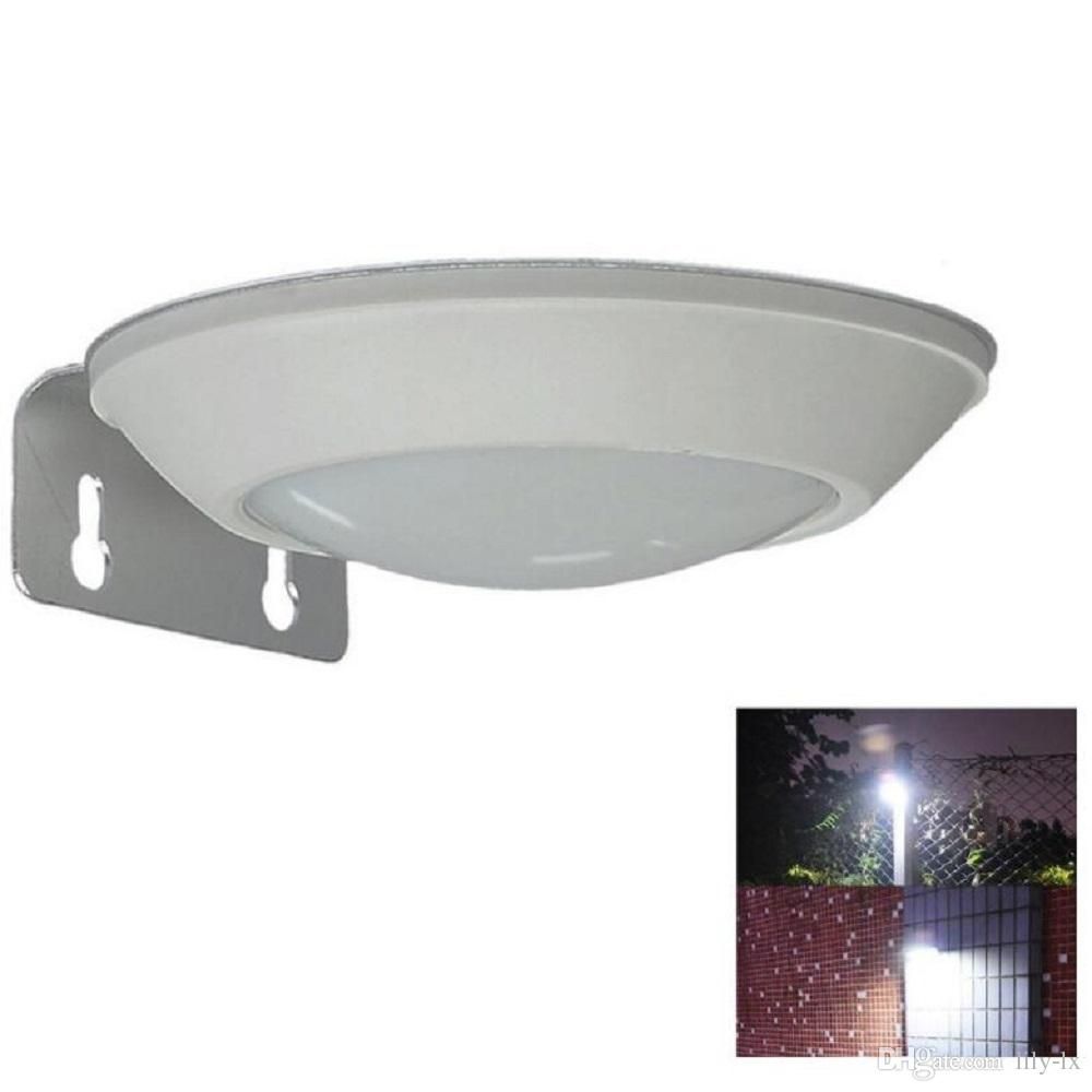 Solar Led Lights Radar Motion Sensor Powered Outdoor Security Lamp Wall Light Mount Waterproof For Garden Patio