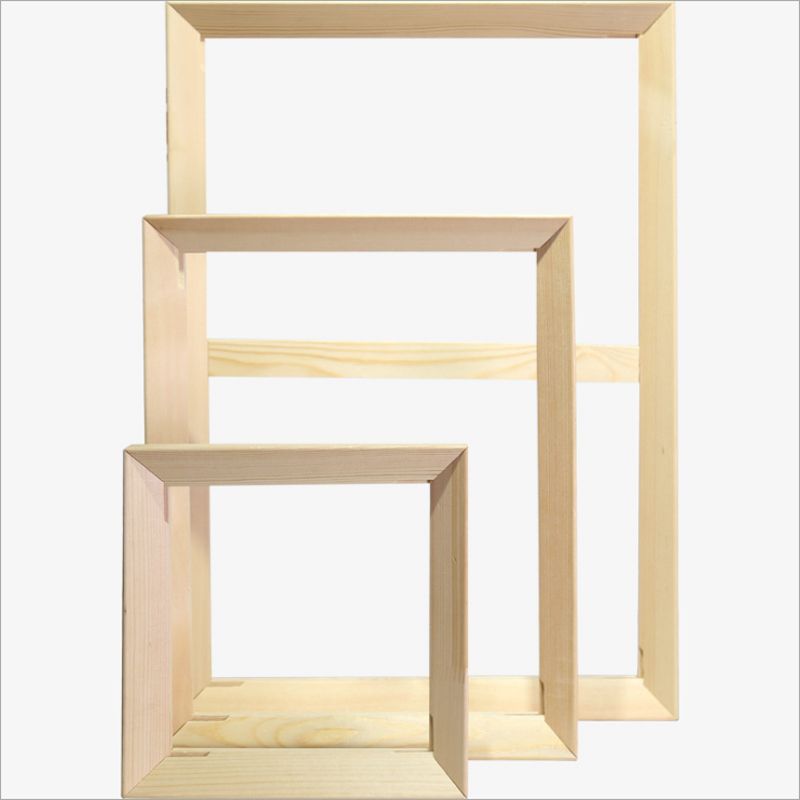 40x50cm diy painting calligraphy frame mosaic assembly wooden frame