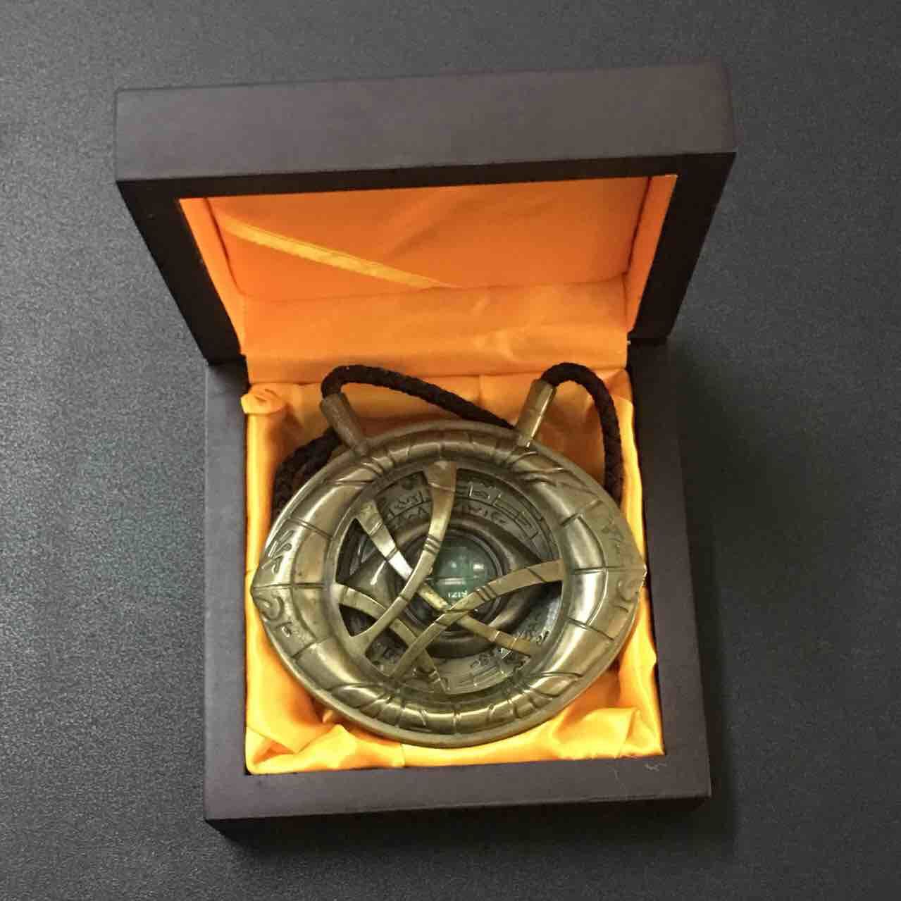 2020 1 1 Doctor Strange Necklace Keyring Time Stone Eye Of