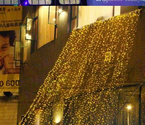 Led Flashing String Lights Outdoor Decorative Starry 6m 2m Led Flashing String Lights Outdoor Decorative Starry 6m 2m 384led Curtain Decor Ornaments Decorate From Beautylife88