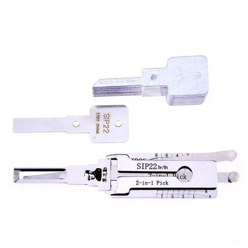 High Quality Lock Opener Locksmith Tools Lishi 2 In 1 SIP22 Lock