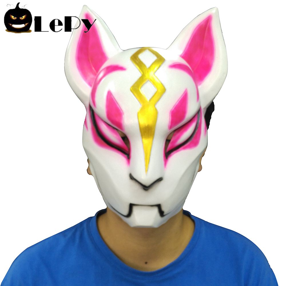 compre fortnite jogo mascara de latex battle royale jogo fortnite foxy mascara cosplay halloween party prop brinquedo de herbertw 27 99 pt dhgate com - homem de ferro dentro de fortnite