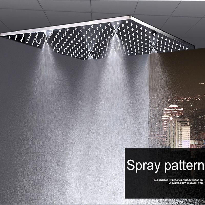2020 Luxury Rainfall Shower System Ceiling Mounting 2 Functions