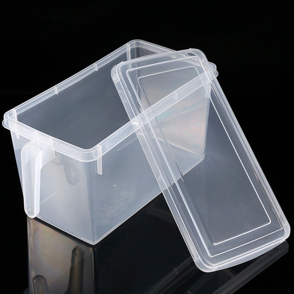 2018 Box Home Microwave Refrigerator Crisper Transpa Plastic 2018 Box Home Microwave Refrigerator Crisper Transpa Plastic Food Storage Kitchen Container With Handle Sealed From