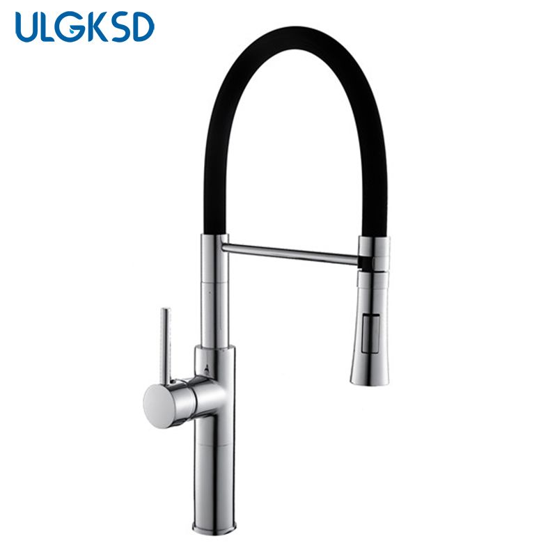 Ulgksd Kitchen Sink Faucets Dual Types Pull Down Sprayer Nozzles
