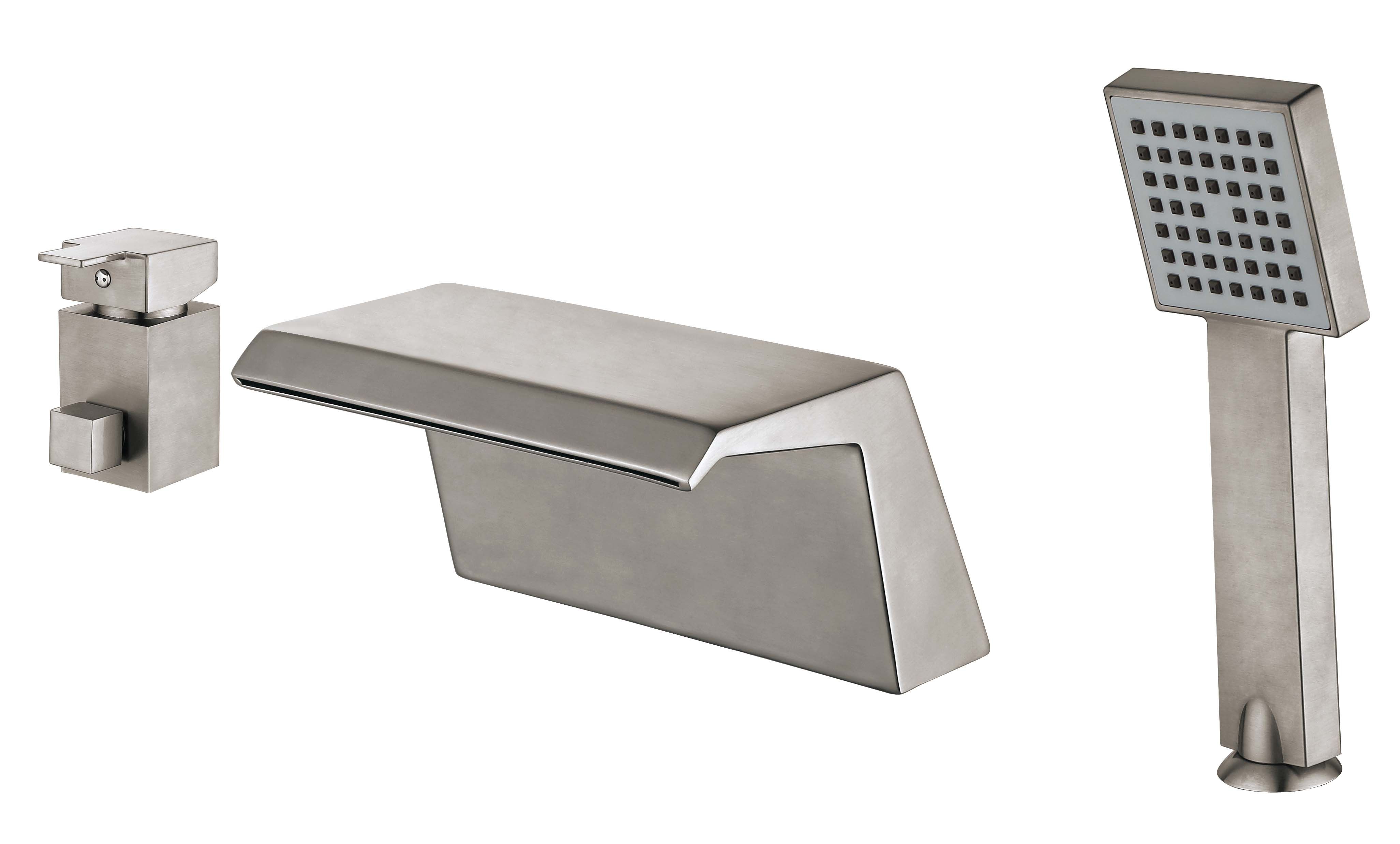 Großhandel Badezimmer Badewannen Hahn Wasserfall TubTap Mit Keramik