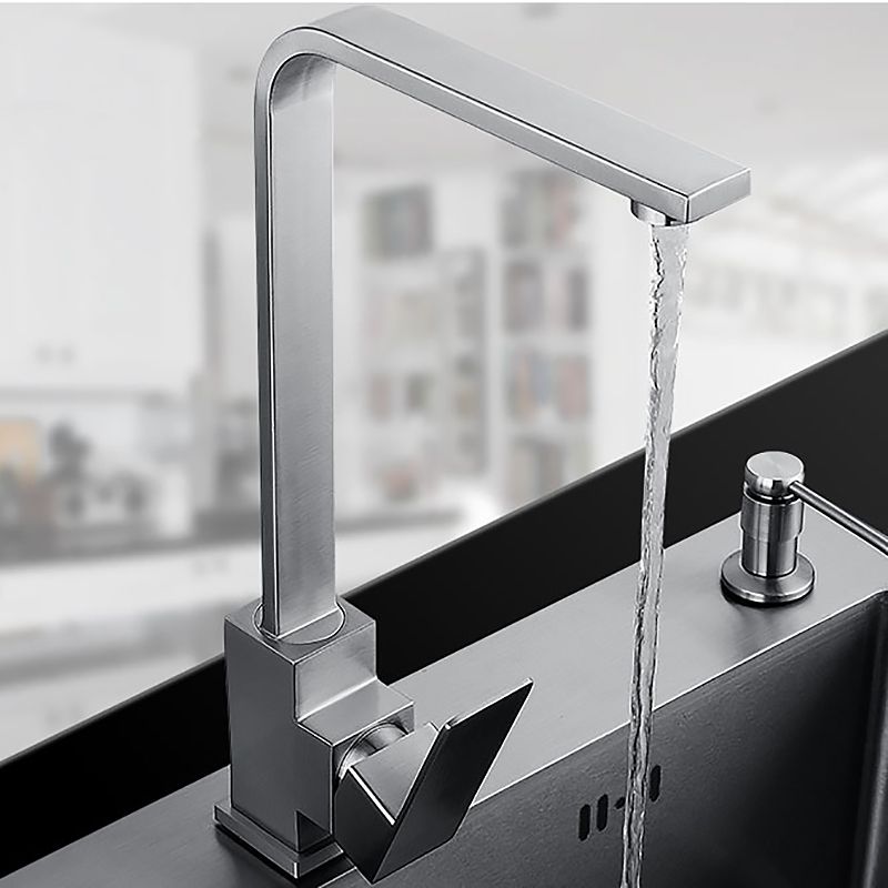 2018 Square Design Stainless Steel Kitchen Faucet Mixer Sink 2018 Square Design Stainless Steel Kitchen Faucet Mixer Sink Surface Brushed Water Tap From Lilingainiqi 142 53 Dhgate Com