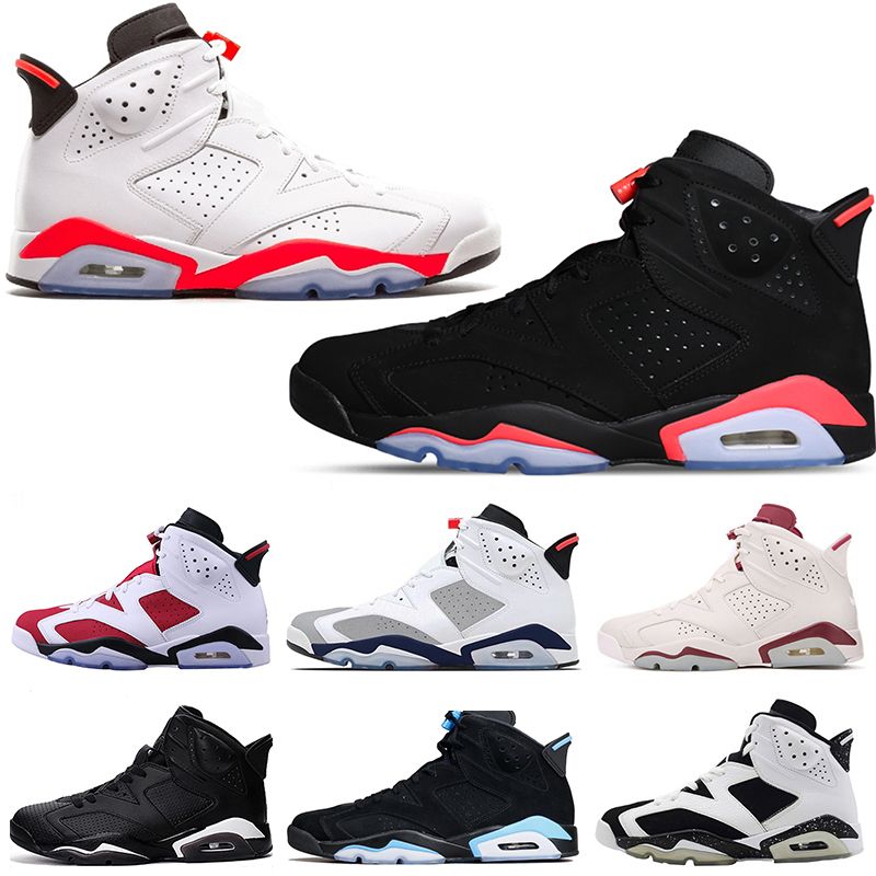 Compre Nike Air Jordan Aj6 Retro 6 Zapatos De Baloncesto Carmín Classic 6s UNC Negro Azul Blanco Infrarrojo Cromo Bajo Mujeres Hombres Deporte Azul Compre Nike Air Jordan Aj6 Retro 6 Zapatos De Baloncesto Carmín Classic 6s UNC Negro Azul Blanco Infrarrojo Cromo Bajo Mujeres Hombres Deporte Azul