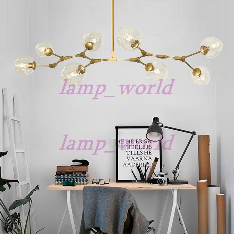 New Lindsey Adelman Globe Branching Bubble Chandelier Glass New Lindsey Adelman Globe Branching Bubble Chandelier Glass Suspension Hanging Pendant Light Lamp 1 5 7 8 Heads Ceiling Lamps