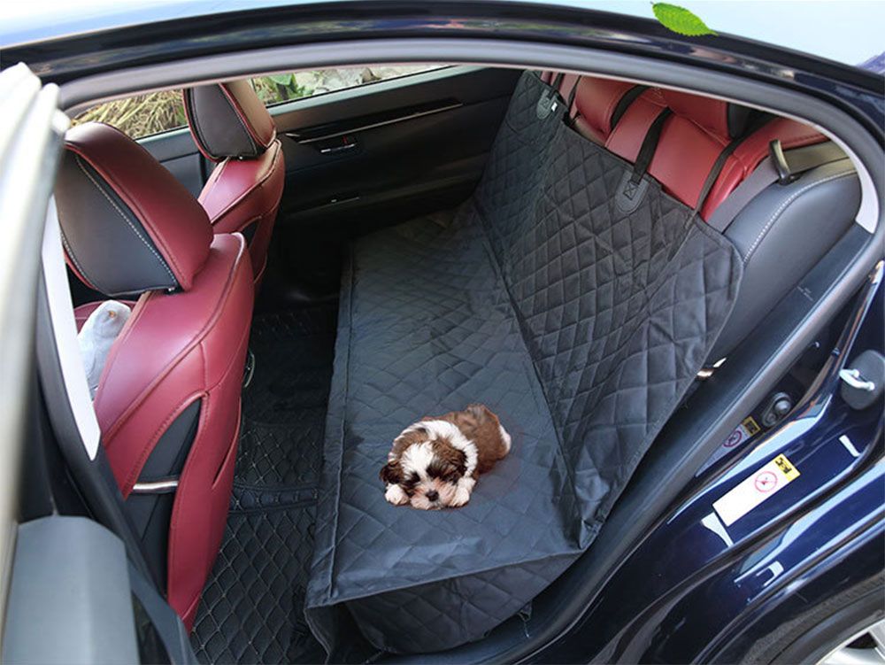 Washable Pet Hammock Rear Back Seat Car Cover Protector Two Dog Mats Booster Cushion Nonslip Carrier 1pc Whole
