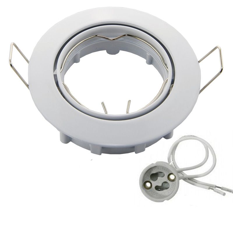 2019 Embedded Ceiling Lamps Gu10 Mr16 Lamp Base Hole For Easy Replacement Led Bulbs Can Be Used Multiple Times Downlight Accessories From Elevenseven